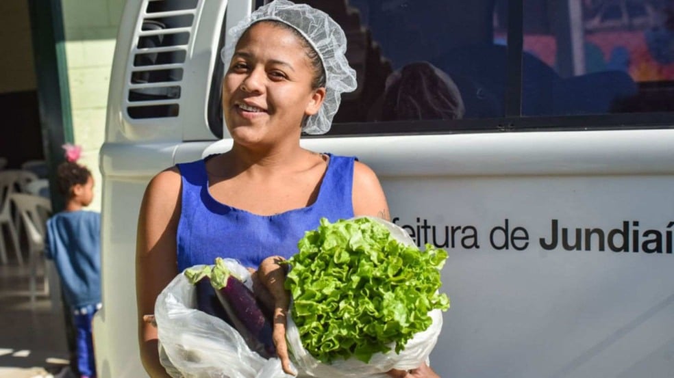 Produtos da agricultura familiar passam a ser entregues para famílias em situação de vulnerabilidade (Foto: Prefeitura de Jundiaí)