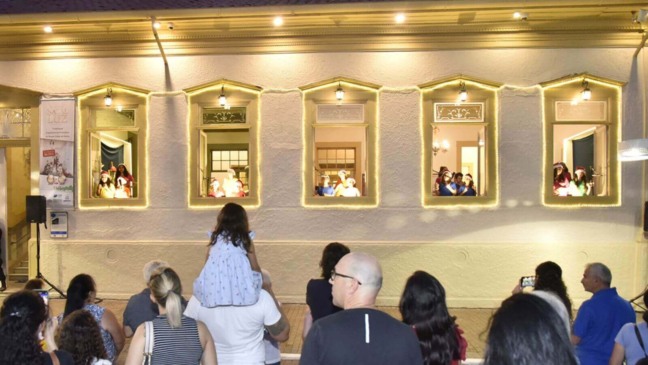 Museu Solar do Barão iluminado