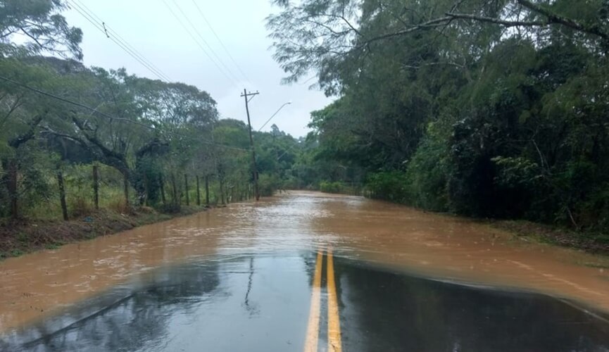 Alagamento em Jarinu