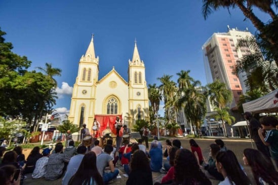 Além do Teatro Polytheama, alguns espetáculos da Cena Profissional serão exibidos na Praça da Matriz. Foto: Prefeitura de Jundiaí