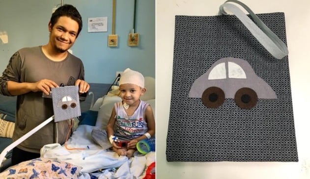 Pais recebem presentes do Dia dos Pais no Hospital Universitário