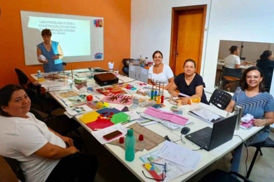 Alfabetização matemática é tema da formação de abril para as profissionais do Núcleo de Apoio à Aprendizagem