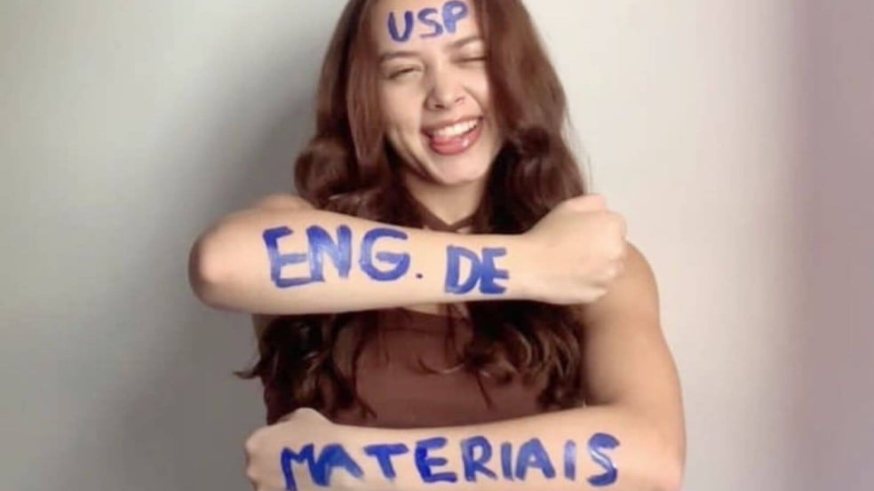 Aluna aprovada na USP