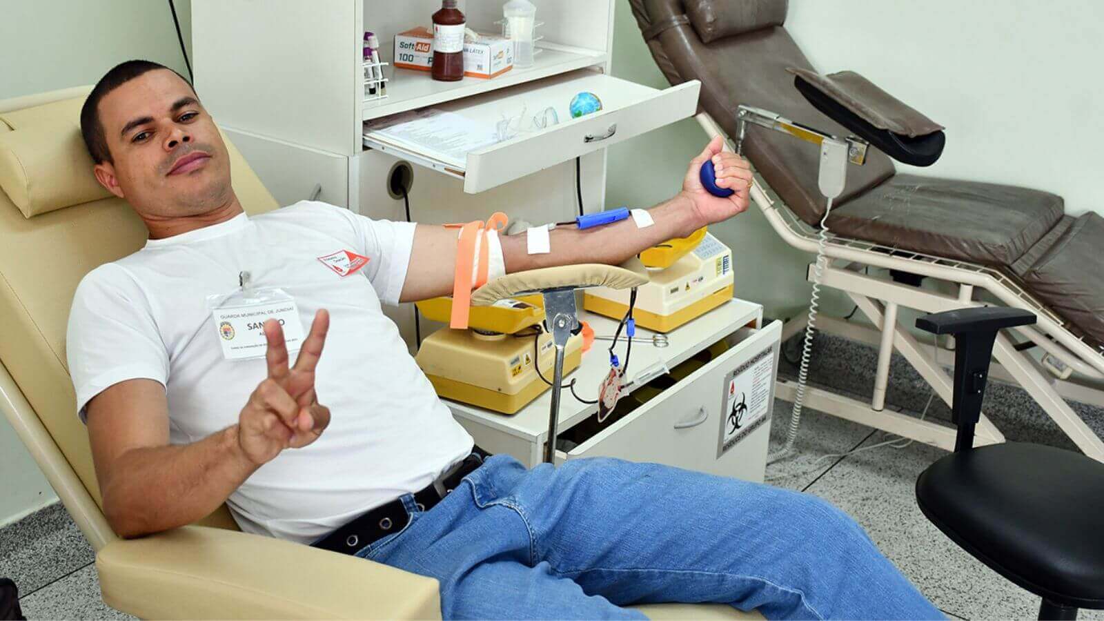 Alunos da Guarda de Jundiaí reforçam solidariedade com doação de sangue1