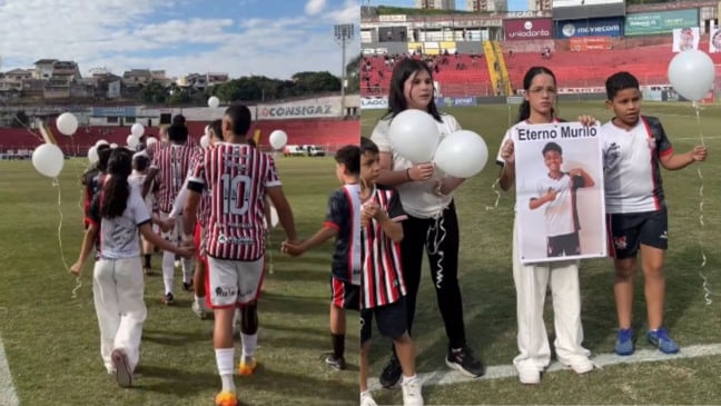 Alunos do Paulista de Jundiaí homenageiam jovem atleta que faleceu após queda em jogo