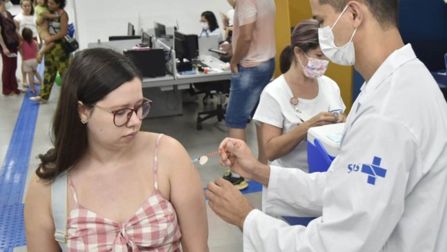 Vacinação no Espaço Empreendedora no MaxiShopping Jundiaí