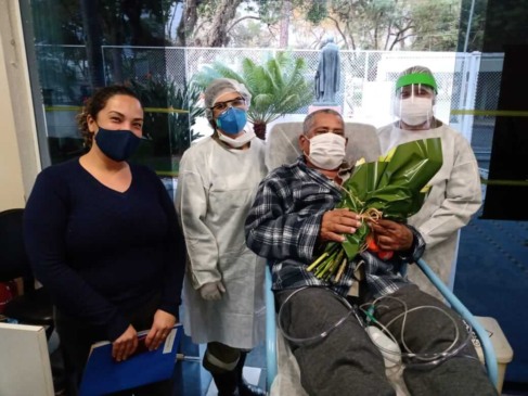 Amilton Cassiano, paciente do Hospital São Vicente. (Foto: Divulgação/HSV)