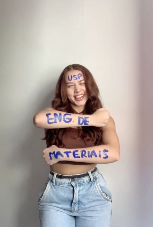 Aluna aprovada na USP