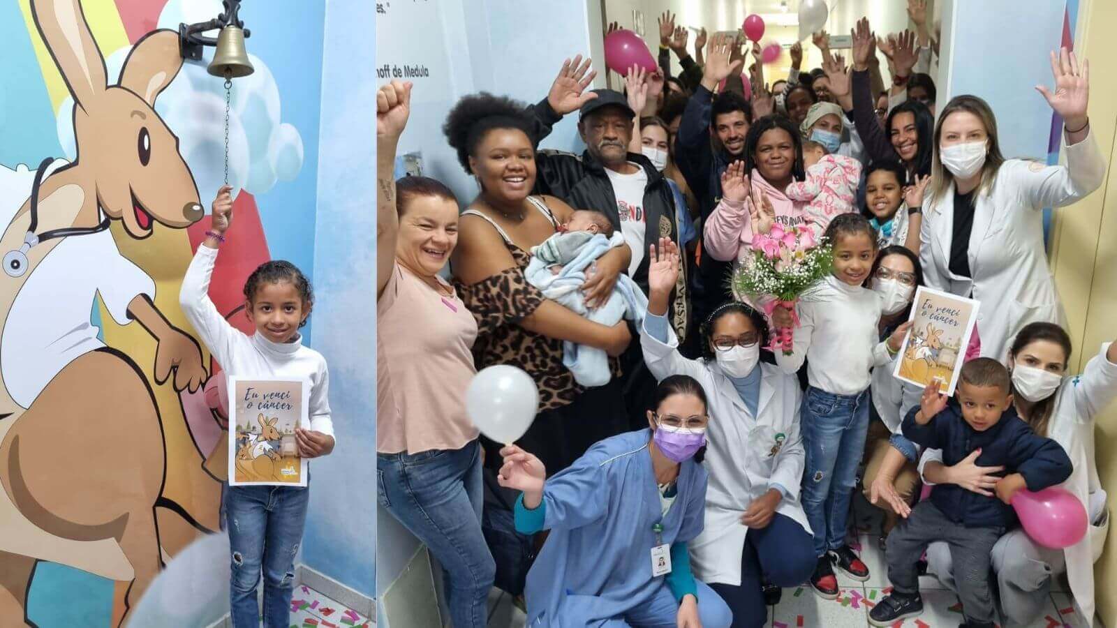 Ana Nicoly toca o sino da vitória no Grendacc