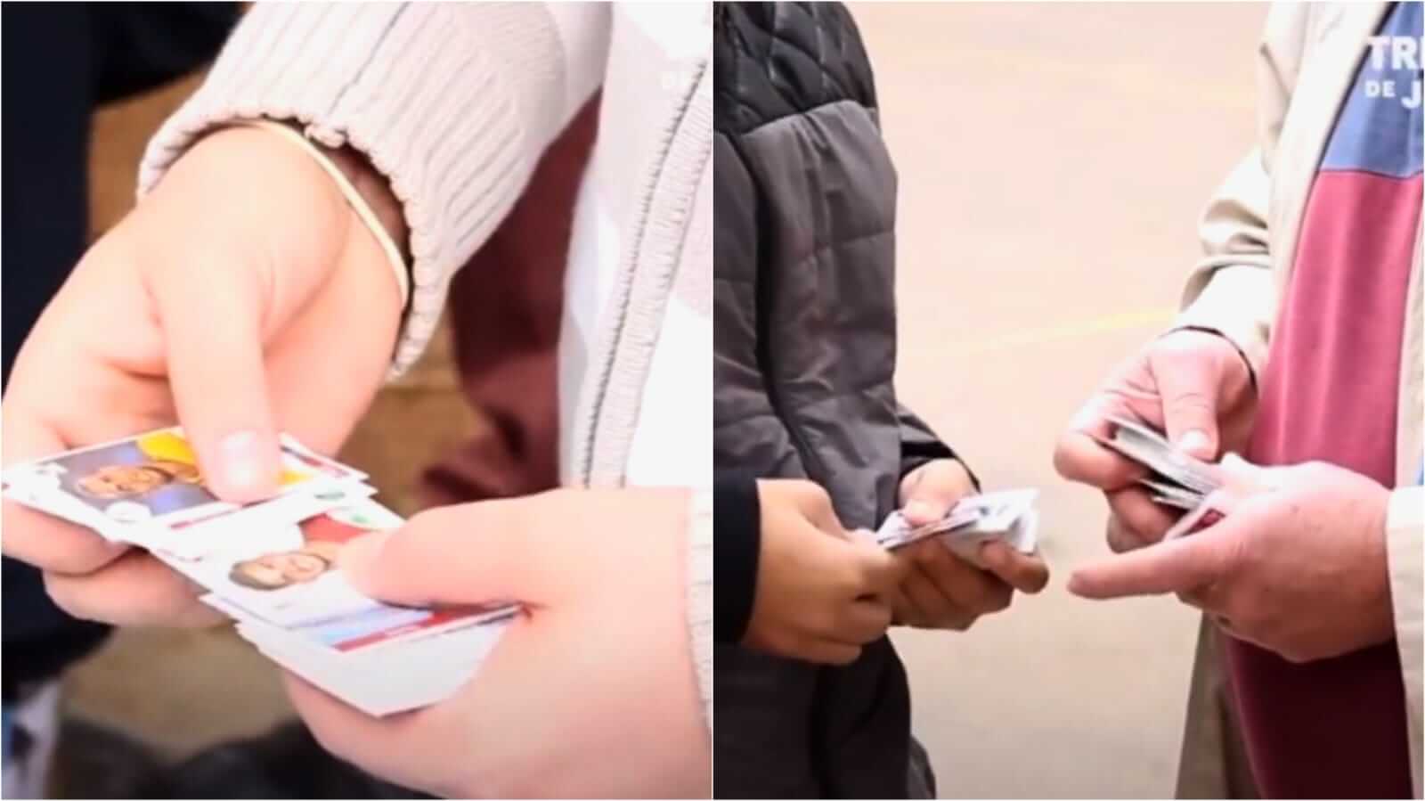 Troca de figurinhas em Jundiaí