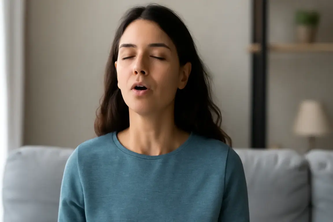 Ansiedade A respiração profunda pode ajudar