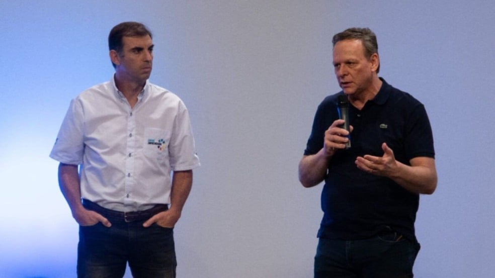 Gestores Parimoschi e Cristiano Lopes