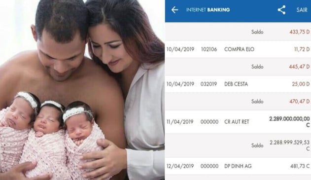 Mulher devolve mais de R$ 2 bilhões