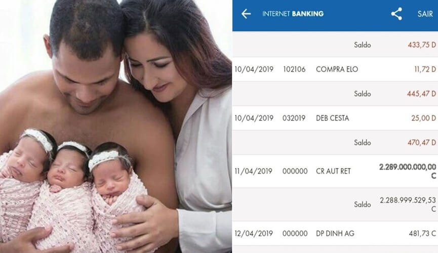 Mulher devolve mais de R$ 2 bilhões