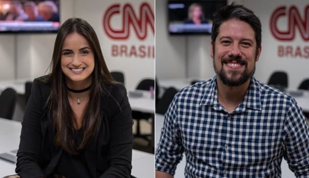 Após pedirem demissão da Globo, Mari Palma e Phelipe Siani assinam com a CNN Brasil