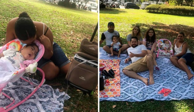 Após vaquinha para comprar oxigênio portátil, criança aproveita parque pela primeira vez 1