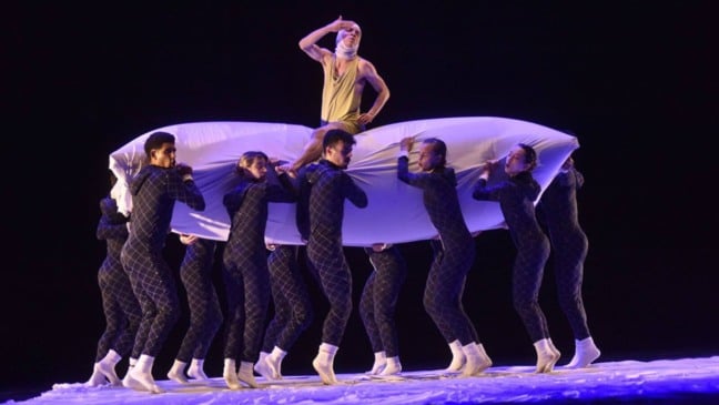 Apresentação no Teatro Polytheama, em Jundiaí