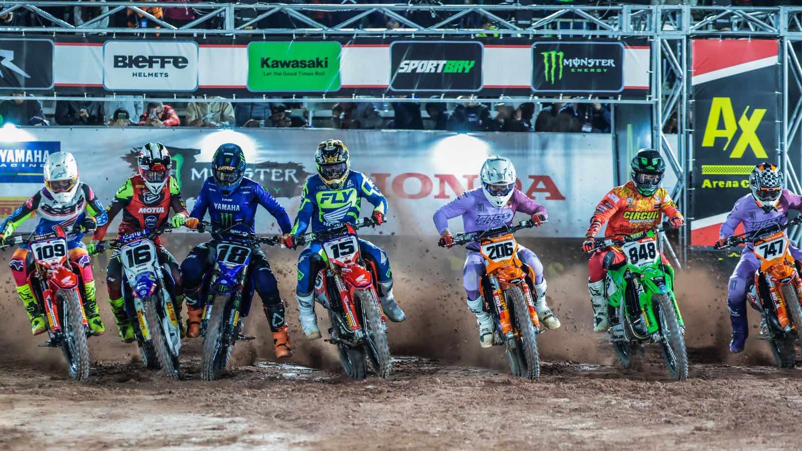 Pilotos da Arena Cross