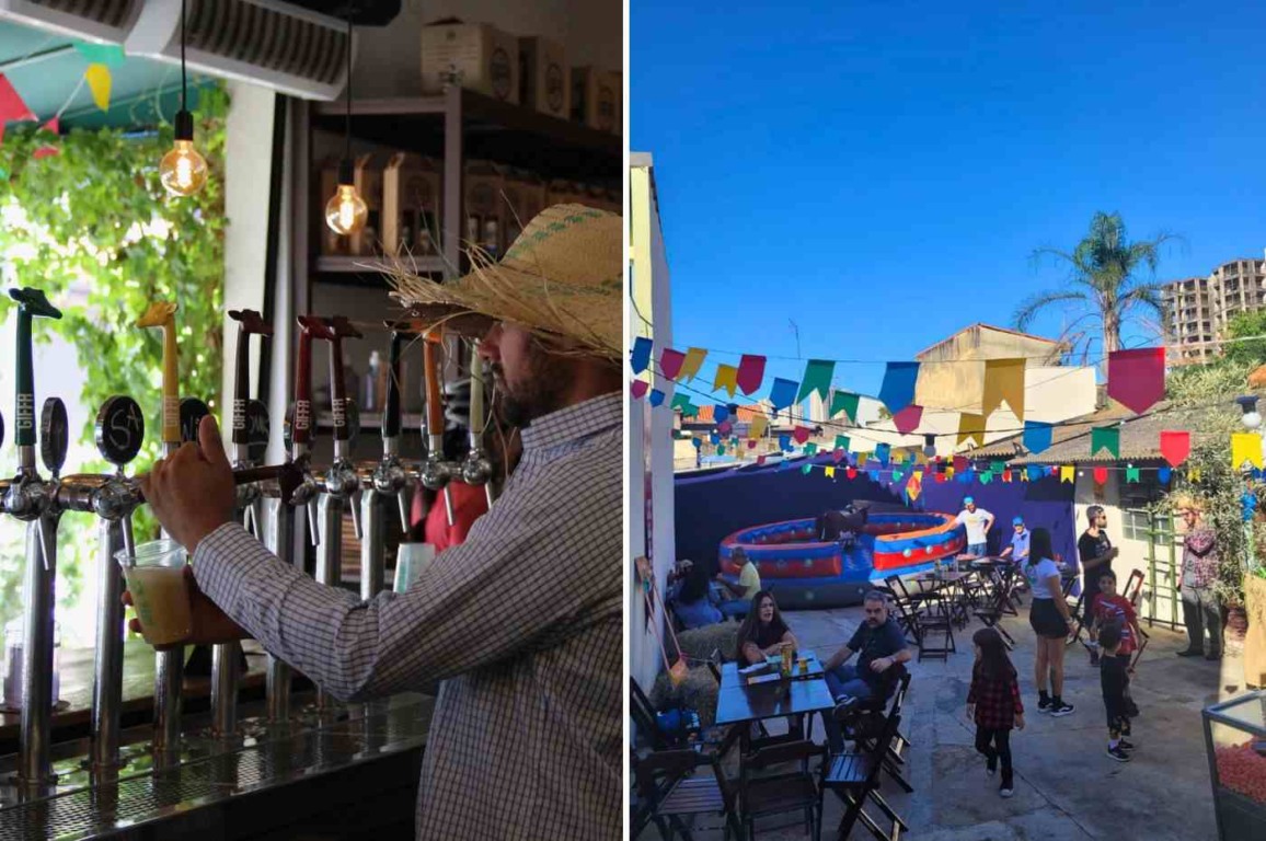 Arraiá da Giffa Cervejaria. Foto: Divulgação Arraiá da Giffa Cervejaria. Foto: Divulgação