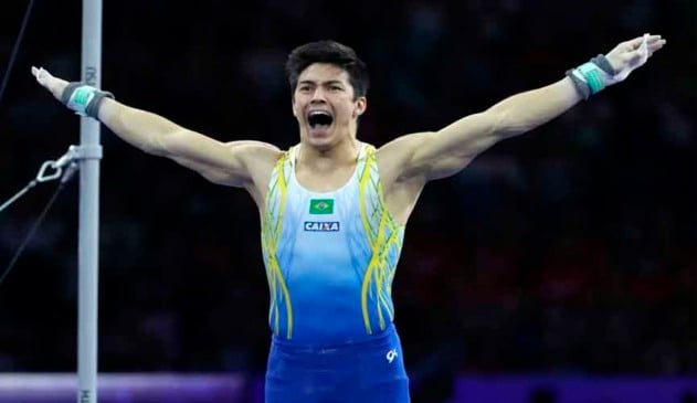Arthur Nory fatura ouro no Mundial de Ginástica Artística