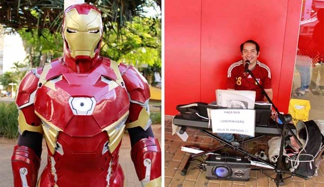 Artistas de rua levam alegria para ruas de Jundiaí