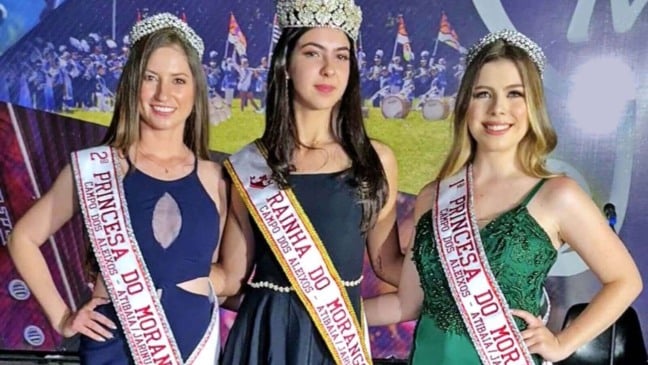 Rainha e princesas da Festa do Morango de Jarinu e Atibaia