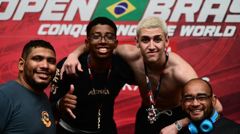 Caramelo e MuMu são ouro no ADCC em lutas mistas Caramelo e MuMu são ouro no ADCC em lutas mistas