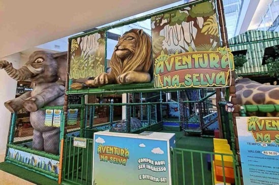 Aventura na Selva é a nova atração do Maxi Shopping Jundiaí