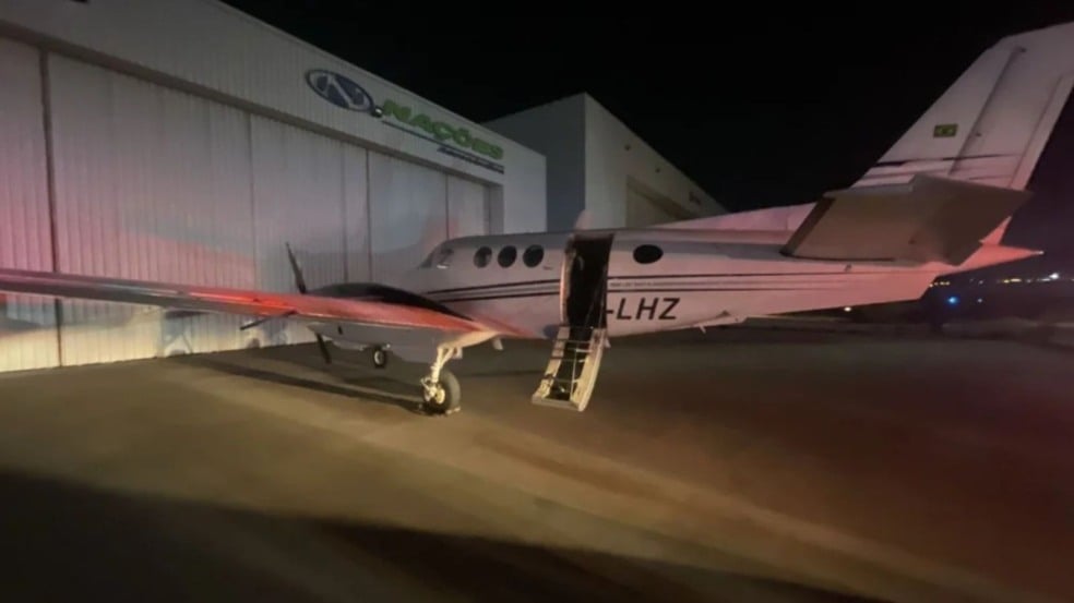 Avião com problemas no trem de pouso faz pouso de emergência em Jundiaí