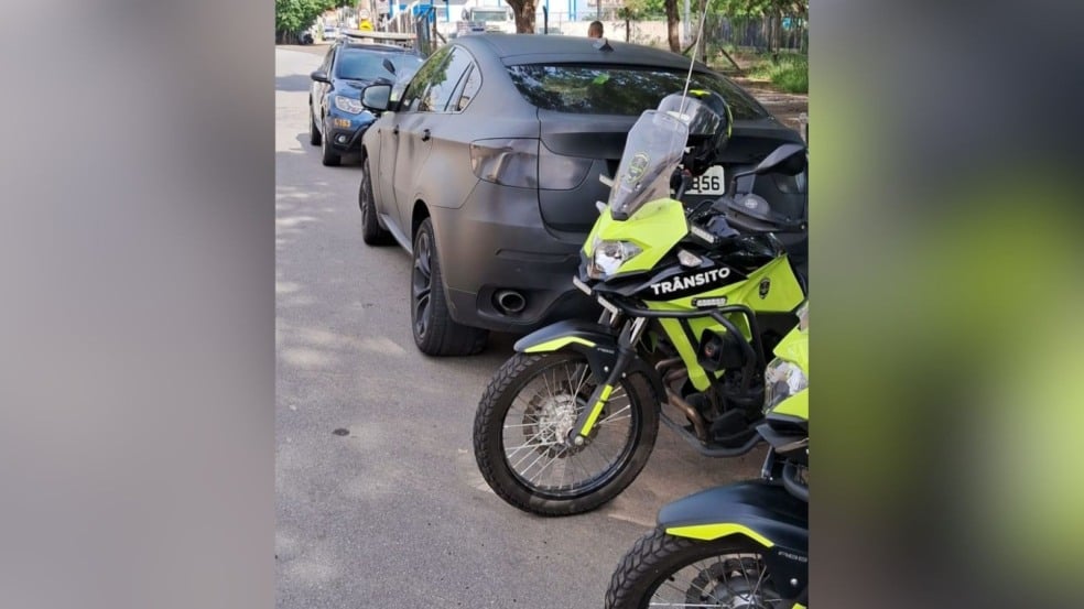 BMW apreendida BMW apreendida