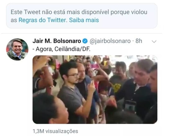 Print de tweet