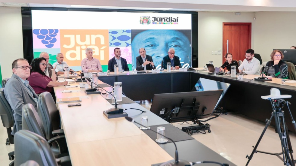 Reunião na Prefeitura de Jundiaí Reunião na Prefeitura de Jundiaí