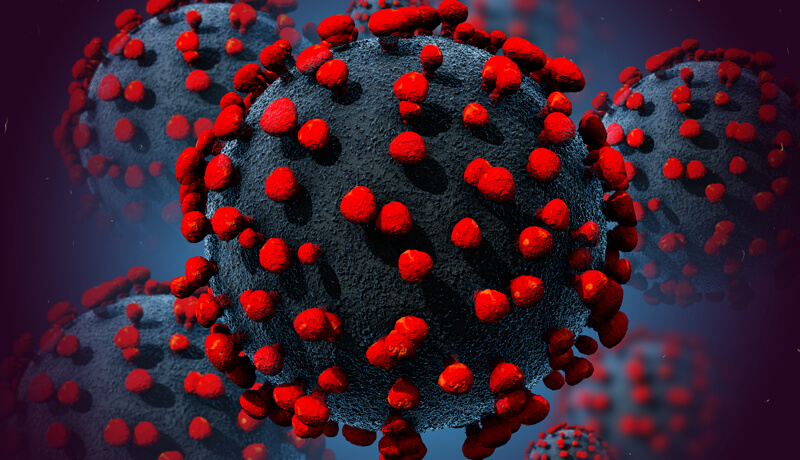 Desenho gráfico do coronavírus Desenho gráfico do coronavírus