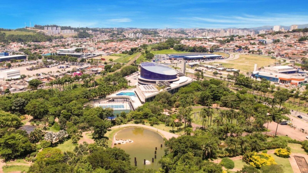 Imagem aérea de Jundiaí Imagem aérea de Jundiaí