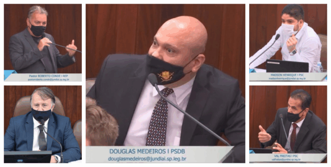 Bancada Bíblia Câmara Jundiaí