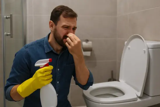 Banheiro com cheiro de esgoto 5 soluções que resolvem