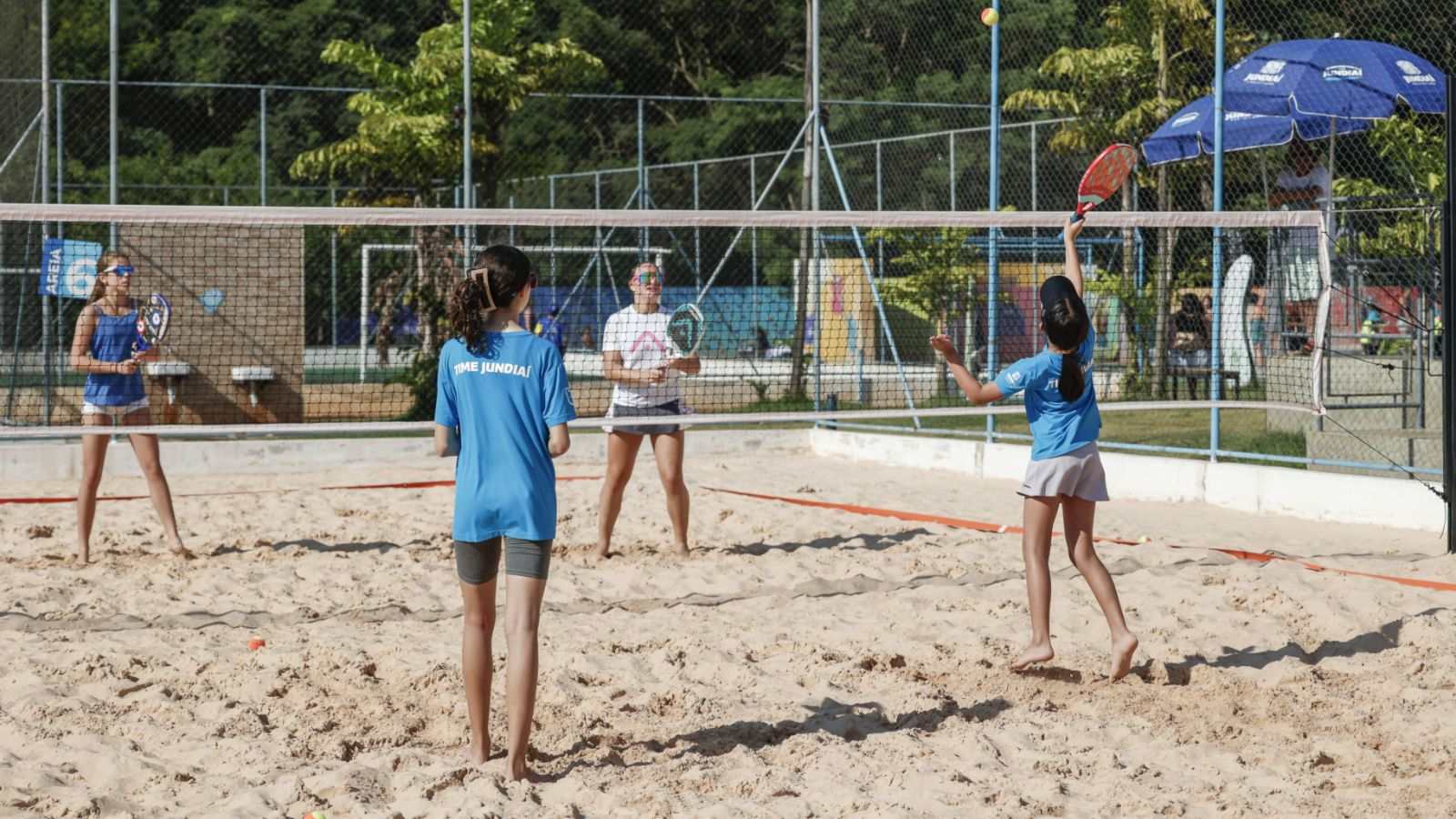 Jogadoras de Beach Tennis