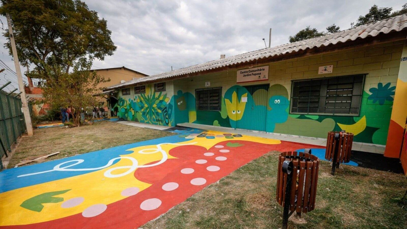Inauguração da biblioteca comunitária do Jardim Fepasa, em Jundiaí