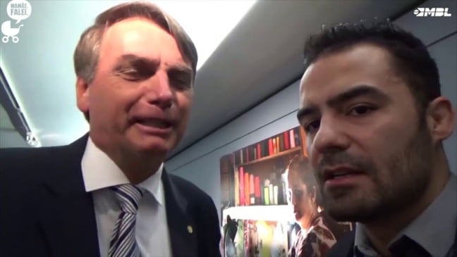 Bolsonaro e Arthur do Val