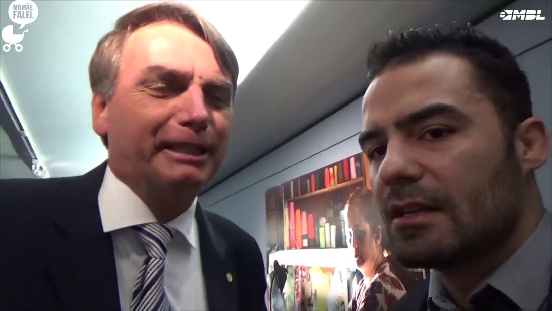 Bolsonaro e Arthur do Val
