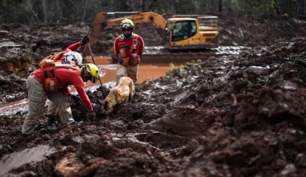 Bombeiros encontram corpo intacto de vítima de Brumadinho