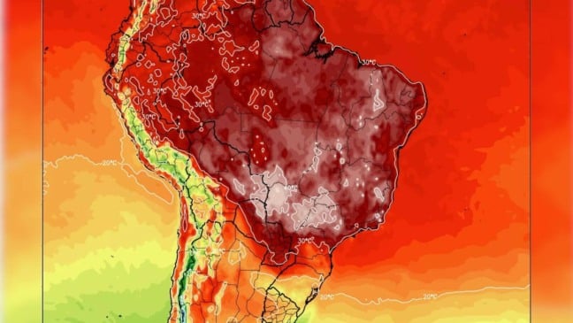 Brasil terá uma das ondas de calor mais intensas da história