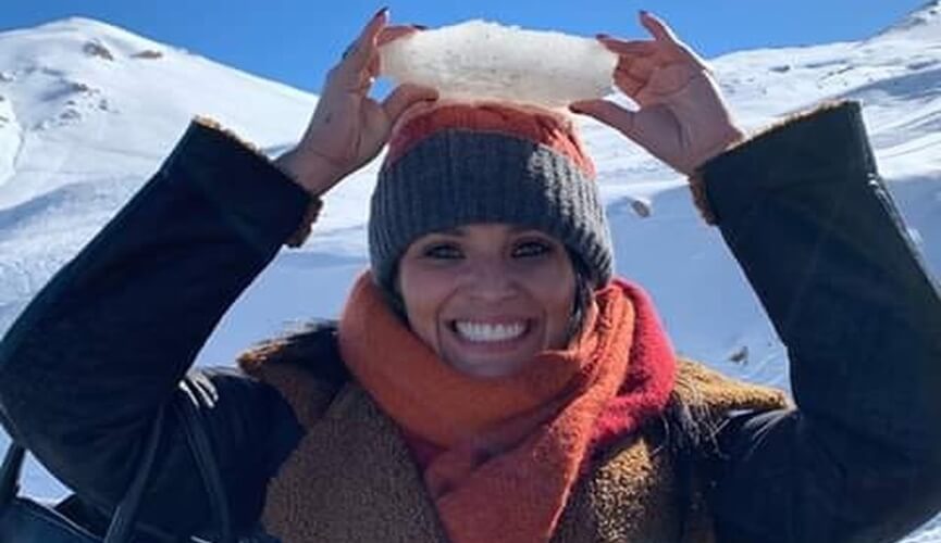 Giovanna viajava a passeio