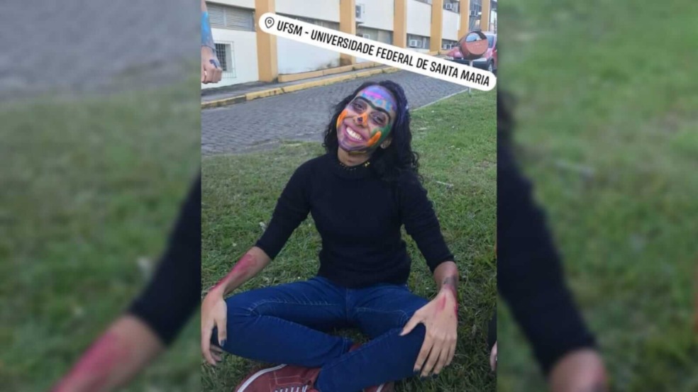 Bruna Regina na universidade pública