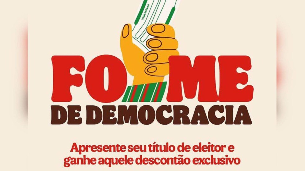 'Fome de democracia'