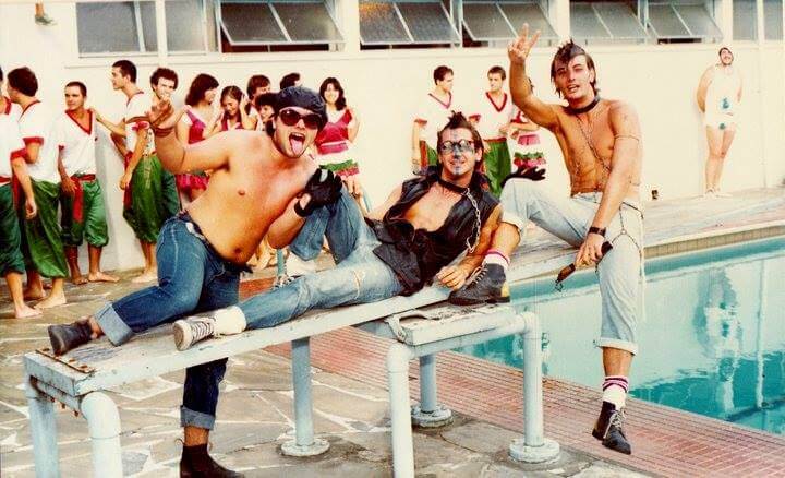 No Jundiaiense, foliões comemoram Carnaval de 1988.