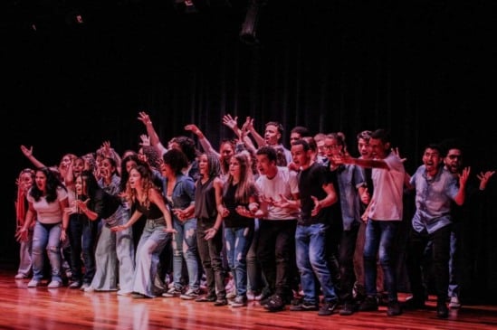 Coral jovem Heliópolis. Foto: Priscila Corderi