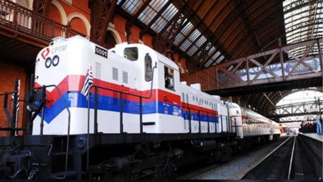 Trem do Expresso Turístico da CPTM