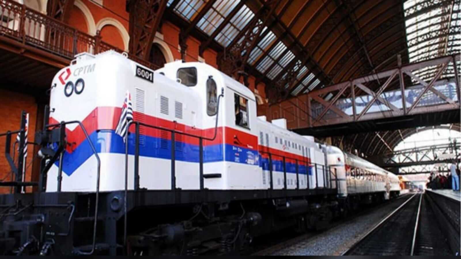 Trem do Expresso Turístico da CPTM