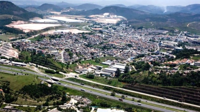 Cajamar vista de cima